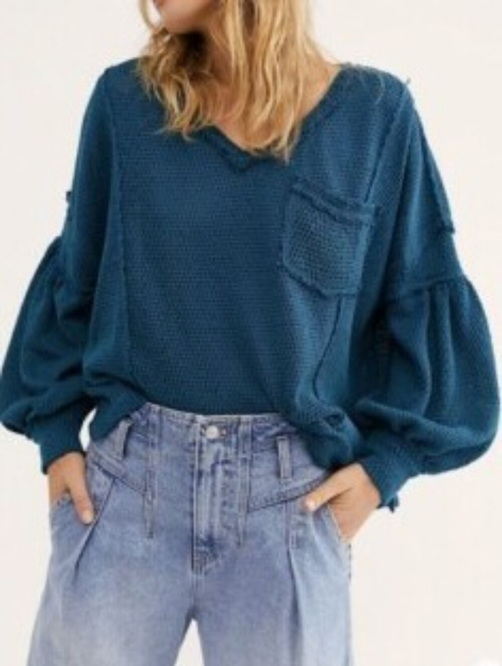 We The Free Fresh And New Hacci Sweater by Free People